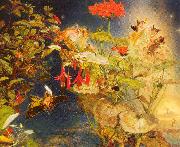 Naish, John George Elves and Fairies: A Midsummer Night's Dream Spain oil painting artist